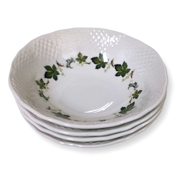 Marlborough Old English Ironstone By Simpsons Potters Concord Set of 4 B… - Picture 2 of 10